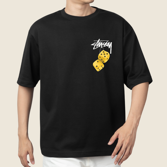 T-shirt oversize stussy Fuzzy