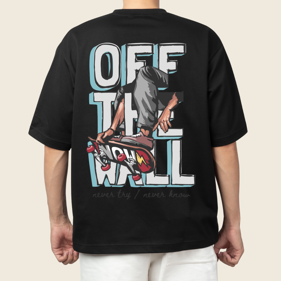 T shirt Oversized Off The Wall