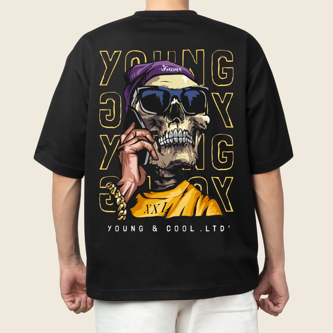 T shirt Oversized Young cool