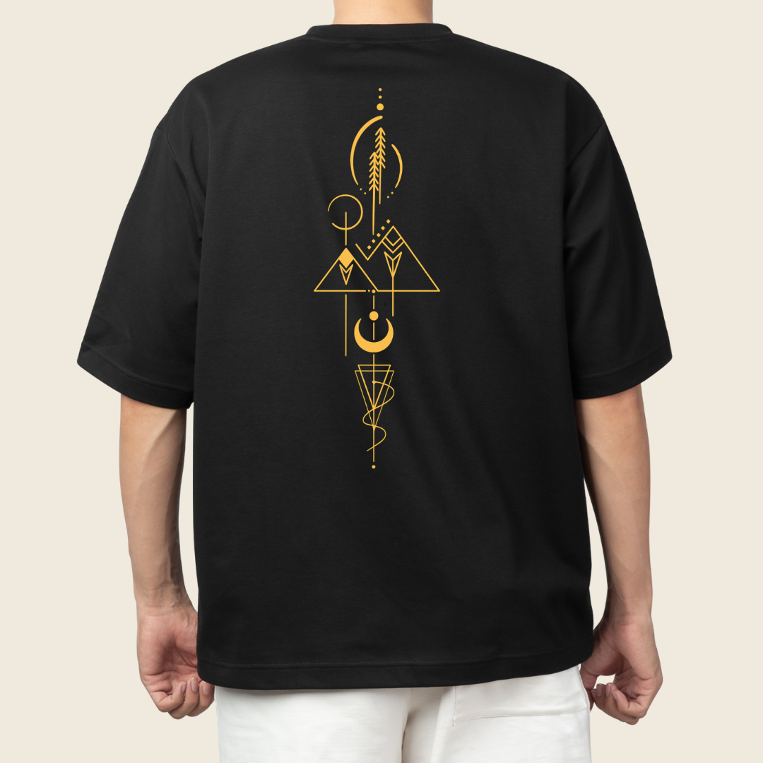 T shirt over Navy