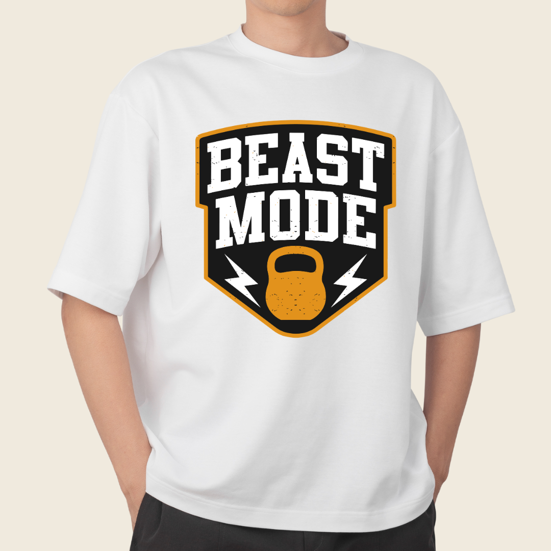 T-shirt Oversized Beast Mide