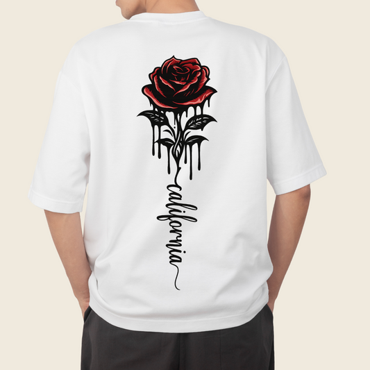 T shirt Oversized flower