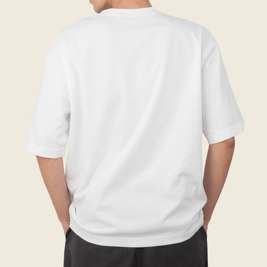 T shirt Oversized Skull with horns