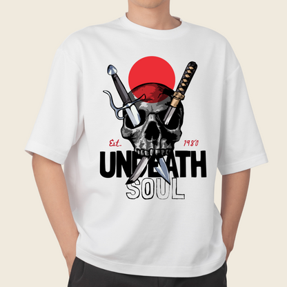 Undead Soul Samurai Skull T-shirt