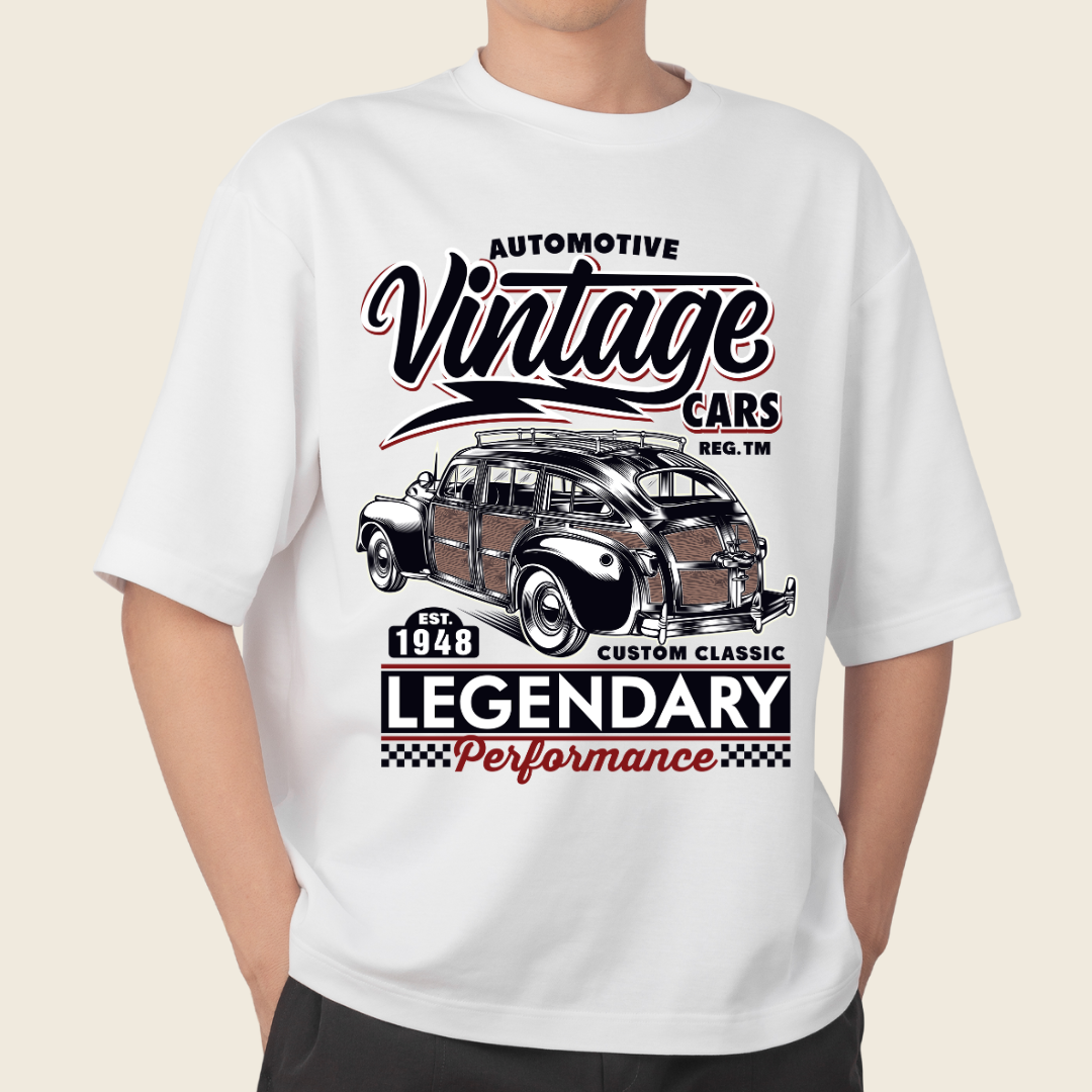T-shirt Oversized Automotive 1948