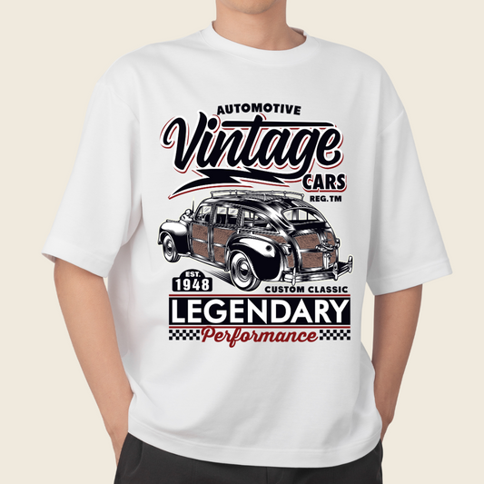 T-shirt Oversized Automotive 1948
