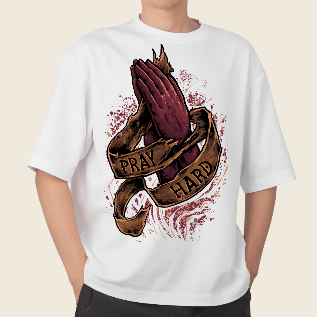 T-shirt Oversized PAY HARD