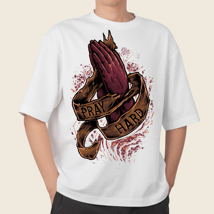 T-shirt Oversized PAY HARD