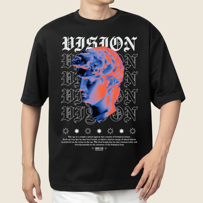 T shirt Oversized Thermal Imager Streetwear