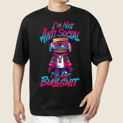 T-shirt Oversized Bullshit