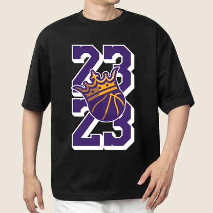 T-shirt Oversized  23 Jemes king NBA