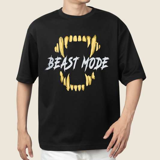 T-shirt Oversized Beast mode