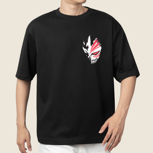 T shirt Oversized Hollow Mask
