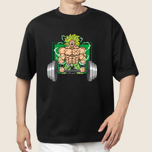 T shirt Oversized anime Dragon Bob Gym