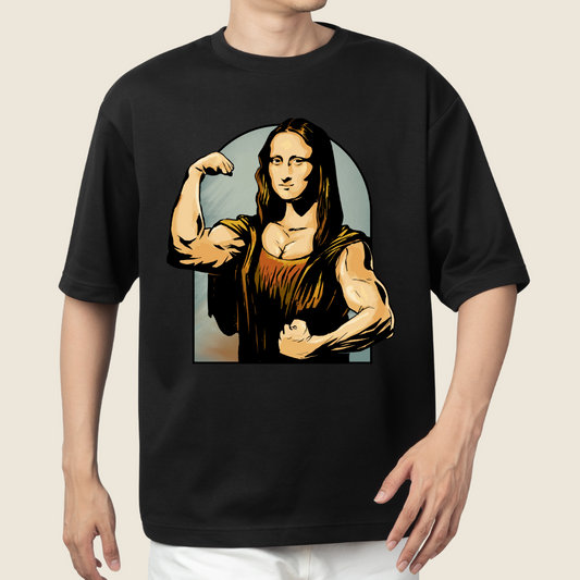 T shirt Oversized Monalisa