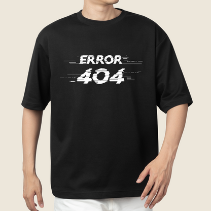 T shirt Oversized Error 404