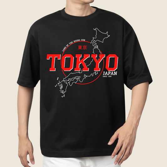 T shirt Oversized Tokyo