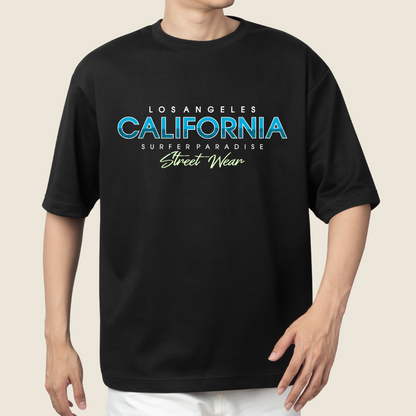 T-shirt Oversized California Los Angeles