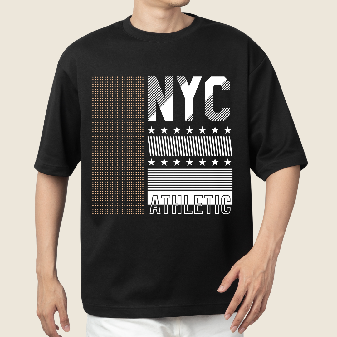 T-shirt Oversized NYC Athletic