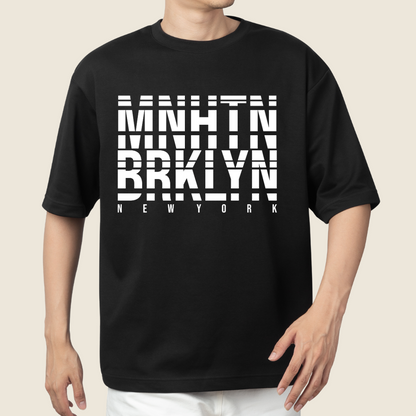 T-shirt Oversize Manhattan Brooklyn