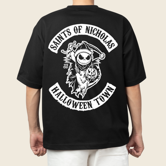 T-shirt Oversized Halloween Town