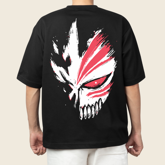 T shirt Oversized Hollow Mask