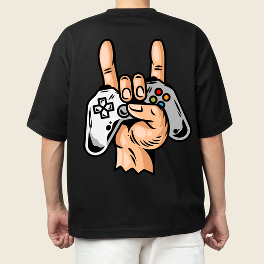 T shirt Oversized Gamer control