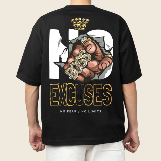 T shirt Oversized Excuse