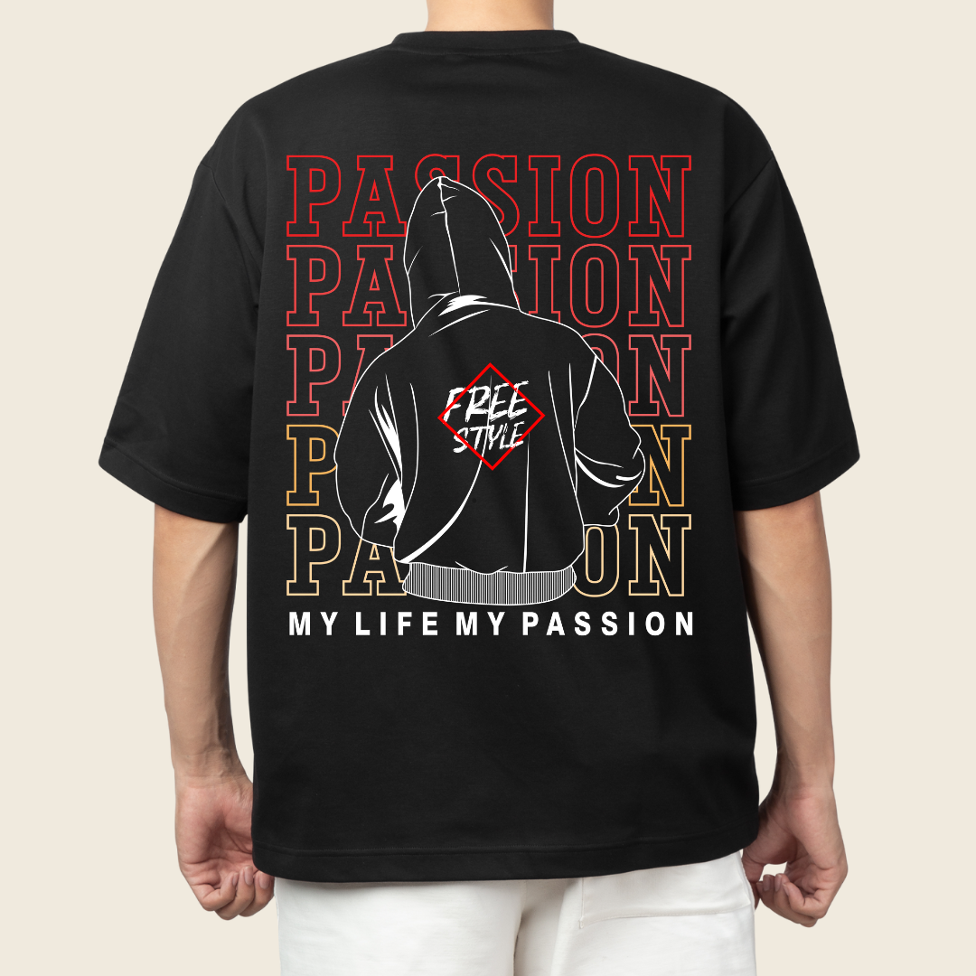 T-shirt Oversize Negro