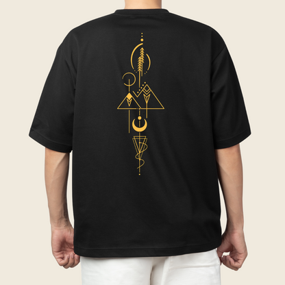 T shirt over Navy