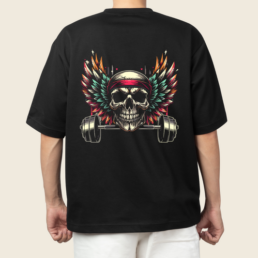 T-shirt  Oversized Lifting Gym